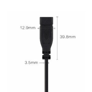Cabo de extensão de carregamento, de alta qualidade, usb c, fêmea macho, <span class=keywords><strong>2</strong></span> núcleos, 4 núcleos - Product Image 6