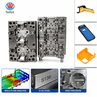 Pièces électroniques personnalisées, moule sur mesure, moulage par injection plastique, acier durable et certification ISO9001, entreprises de moulage par injection
