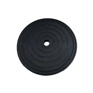 Rubber disc base hard rubber pads natural rubber sheet