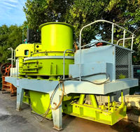 Concasseur à impact vertical d'occasion 9532 VSI, machine de fabrication de sable 2160KW, avec couvercle hydraulique, pour ligne de production d'agrégats et de galets