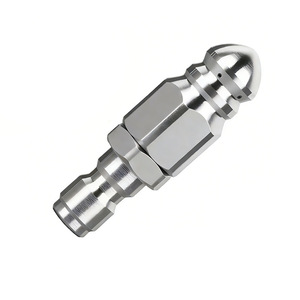 Boquilla de Alta Presión de 186-253 mm con Siete Orificios, Cabezal de Pulverización Giratorio para Desincrustación y Desbaste, Uso en Talleres de Lavado de Autos - Product Image 1