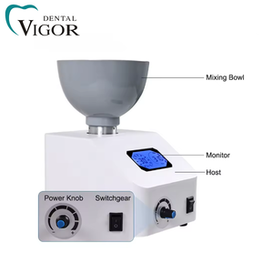 Mesin Mixer Digital Laboratorium Gigi 300rpm untuk Pencampuran dan Pengadukan Bahan Impresi Silikon Alginat Gigi - Product Image 5