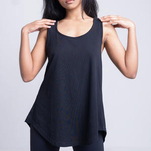 Camisetas sin mangas de verano para mujer con frente transpirable de Color personalizado de alta calidad, precio inmejorable, tela de punto de estilo imprescindible al por mayor - Product Image 2