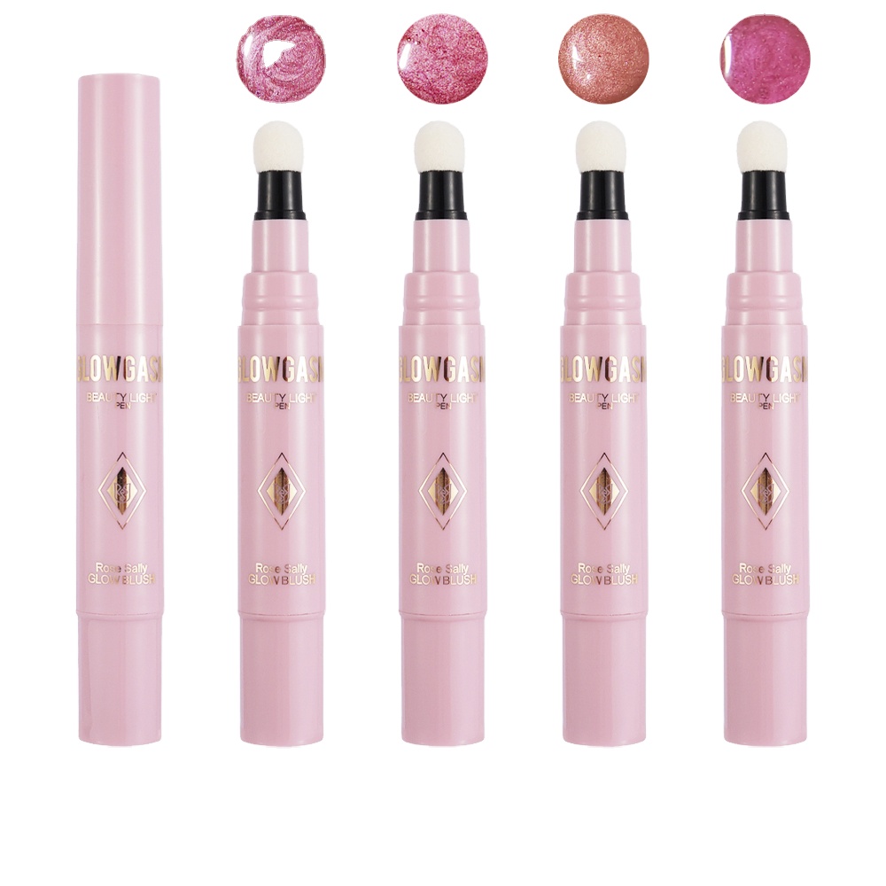 OEM оптовая продажа, высокопигментные стойкие водостойкие жидкие румяна для макияжа лица под заказ, фирменная торговая марка, одиночные Кремовые румяна