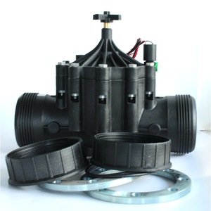 Válvula solenoide de riego Zanchen 400PH-DL con revestimiento de goma para control de flujo de agua en tierras agrícolas, invernaderos y césped - Product Image 1