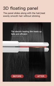 Plancha y Rizador de Pelo Eléctrico Inalámbrico Recargable PTC 2 en 1, Ultra Larga Duración, USB Mini Portátil, 3 Ajustes de Temperatura, LED - Product Image 6