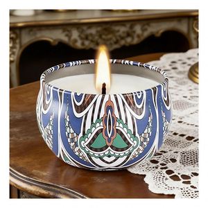 Tin <b>Candle</b> Containers With Lid for Scented Soy Wax <b>Bulk</b> Packaging Wedding Guest Favor Travel Gift Retail Display - Product Image 5