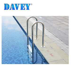 Escalera mecánica de alcantarillado para <span class=keywords><strong>piscina</strong></span>, escalera gruesa de acero inoxidable 304, soporte para el hogar, pasamanos, escalera de escalada, escalera tipo MU - Product Image 6