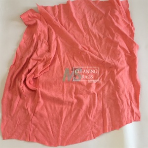Chiffons en coton 100 % recyclé provenant de lingettes usagées, coupés à la machine, chiffons industriels, chiffons en coton clair - Product Image 4