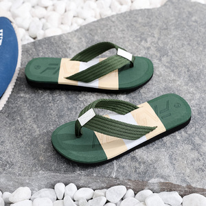 Sandales d'été pour hommes à bout ouvert, antidérapantes, séchage rapide, tongs de plage, pantoufles confortables pour l'extérieur - Product Image 3