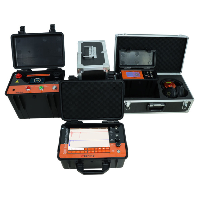 Portable Electronic TDR Underground Power Cable Fault Locator with 1 Year Warranty 35kV Voltage 0.2m Precision