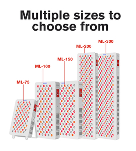 Mờ từ xa xung Red Led thiết bị ánh sáng OEM 300 cái 830nm 1060nm 850nm Nir Photon Red hồng ngoại Bảng điều chỉnh 2 chip điều trị ánh sáng LED - Product Image 6