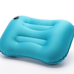 Coussin lombaire gonflable compact en TPU avec valve de gonflage pour voiture, avion, voyage, bureau, <span class=keywords><strong>camping</strong></span> - Product Image 1