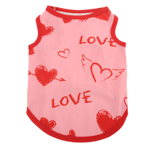 Personalized Princess Floral Lightweight Polyester Breathable Comfortable Summer Vest <b>Clothes</b> <b>for</b> Dogs & <b>Cats</b> - Product Image 4