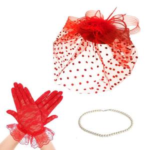 Robe rétro florale vintage Halloween 6Pcs pour femmes pour Derby Tea Party YTHC-026 - Product Image 5