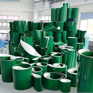 Profesyonel çin üretim kaynağı yeşil/mavi/beyaz/siyah soğuk dayanıklı PVC/PU/PE/PVK endüstriyel konveyör bant - Product Image 4