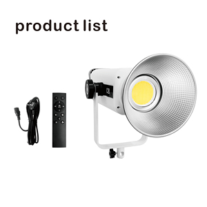 Профессиональный студийный светильник COB LED 500 Вт с дневной световой интенсивностью, для видеосъемки и фотосъемки, с металлическим корпусом. - Product Image 6