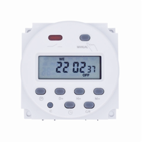 Minuterie LCD CN101A 12V 24V 110V 220V Relais temporisé pour réverbère Panneau d'affichage Relais temporisé 16A CN101