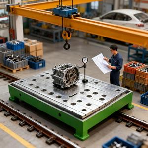 แพลตฟอร์มการตรวจสอบเหล็กหล่อป้องกันการกัดกร่อน-ใช้ในชิ้นส่วนยานยนต์ QA การทดสอบอุปกรณ์ไฮดรอลิก - Product Image 2