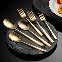 Ensemble de couverts en or et argent, assiettes pour cuisine occidentale, vaisselle haut de gamme pour hôtels, ustensiles pour café et vin, vaisselle de restaurant