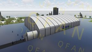 Cancha de Pádel con Techo APEX, Carpa para Cancha de Pádel de Fábrica China - Product Image 2