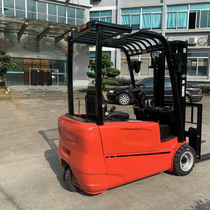4 ton elektrische heftruck met 4WD hydraulische/elektrische zijverschuiving, zwaar transport voor ruig terrein - Product Image 1
