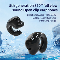 Earbud MINI asli kontrol sentuh sidik jari headphone olahraga BT V5.3 Headset kompatibel penuh earphone MINI tws