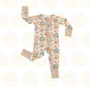 KERUI bebé recién <span class=keywords><strong>nacido</strong></span> niña infantil Onesie moda mamelucos ropa niño niños pijamas ropa de dormir para bebé niño - Product Image 4