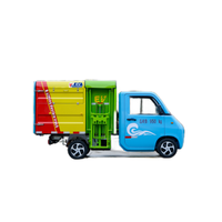 Mini camion à ordures électrique à chargement latéral, collecteur de déchets à levage latéral pour l'assainissement communautaire