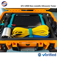 GTJ-U900 Portable Non-metallic Ultrasonic Tester with LCD Display 1 Year Warranty for Concrete Detection