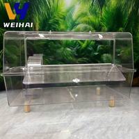 Manoir pour animaux de compagnie en acrylique transparent Jumbo-Habitat pour hamster/reptiles/animaux exotiques-Cage pour hamster/reptile extra large fabricant personnalisé
