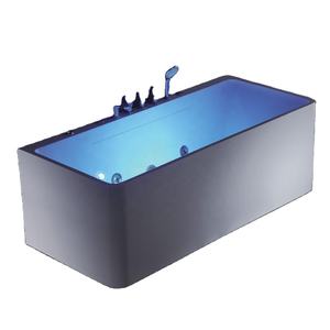 Baignoire de massage en acrylique avec jacuzzi, design graphique de luxe pour hôtel Baignoire <span class=keywords><strong>d</strong></span>'hydromassage moderne réversible autoportante 3 ans CN;GUA - Product Image 1