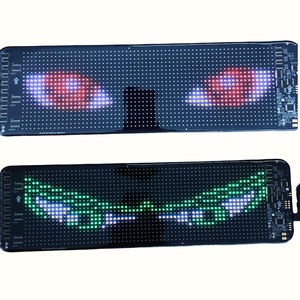Internet célébrité camion led diable oeil matrice pixel panneau app télécommande dynamique écran d'animation personnalisé - Product Image 3