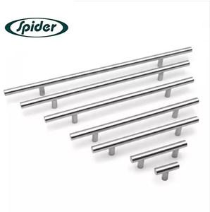 Hiện đại đơn giản thép không gỉ xử lý Brushed Knob cho phòng ngủ đồ nội thủ-tủ quần áo cửa Tủ giày Tủ Ngăn Kéo nhôm - Product Image 5