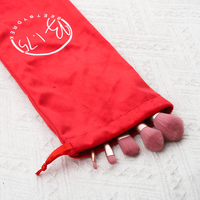 Sacs à cordon en velours personnalisés pour bijoux, cadeaux de mariage, maquillage, crayons et gloss à lèvres