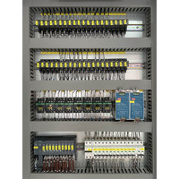 Armoires extérieures en acier inoxydable blanc, coffret VFD, armoire de distribution électrique certifiée CE, conception modulaire