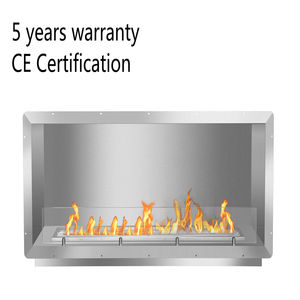 Caminetto a <span class=keywords><strong>Bioetanolo</strong></span> Elettrico da Parete Automatico a 3 Lati con Fiamma Reale, 60 Pollici, Certificato UL, Apertura Bilaterale - Product Image 4