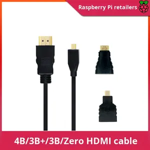 Mini für HDMI Adapter Display Kabel für Raspberry <span class=keywords><strong>Pi</strong></span> Zero 3B/4B Micro Connector Unterhaltung elektronik - Product Image 2