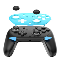 Jeu de plaques frontales de couleur personnalisée pour manette de jeu 10 couleurs ABS durable facile à encliqueter avec capuchons de manette pour console Switch 2 Pro