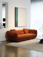 Canapé modulaire de style bateau à voile, de luxe léger, de conception italienne, rétro, haut de gamme, personnalisé, de style décontracté