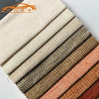 Tissu de revêtement de siège de voiture en jacquard 100% polyester extensible, respirant, imperméable et résistant aux taches, tissu de velours pour canapé pour voitures