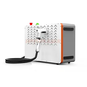 Pulse fiber laser cleaner hand-held aluminum oxide painting removal portable laser cleaning machine 200w