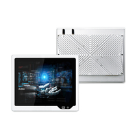 Panneau intégré mini pc écran tactile capacitif panneau pc industriel fanless16gb ram 128gb ordinateur mini panneau robuste pc