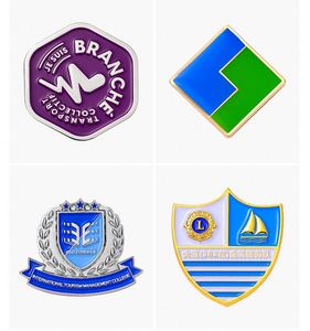 Pins de Solapa Personalizados con Diseño 3D Irregular, Precio de Fábrica, para Regalos Empresariales y Recuerdos - Product Image 3