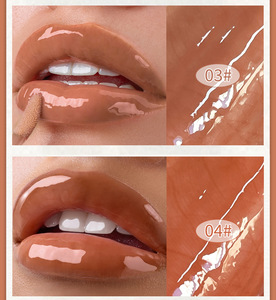 ลิปกลอสเนื้อมิเรอร์ MLM กลิ่นไอศกรีมปรับแต่งได้ ให้ความชุ่มชื้น สีสวย ติดทนนาน ปราศจากการทดลองกับสัตว์ - Product Image 3