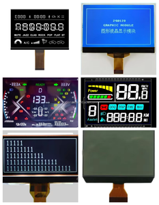 Tùy chỉnh chuyên nghiệp FSTN vòng hình tinh thể lỏng Màn hình LCD module đoạn Mã sản phẩm - Product Image 4