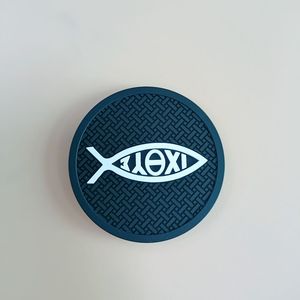 Customizable Themed Silicone PVC Coaster Rubber Drink Mat Non Slip Heat Resistant Cup <b>Pad</b> <b>Table</b> <b>Protector</b> Mat for Daily Use - Product Image 4