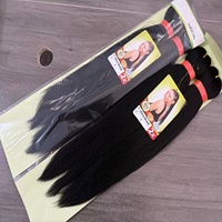 Extensions de cheveux synthétiques pré-étirées pour tressage, 52 pouces, 2x, vente en gros, faciles à tresser, type Jumbo Box, pour tresses au crochet