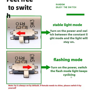 Sweideer <span class=keywords><strong>24V</strong></span> chỉ số ánh sáng nhấp nháy LED cảnh báo với ba màu nhiều lớp 180 độ gấp âm thanh ánh sáng báo động - Product Image 5