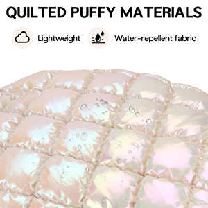 Sac fourre-tout matelassé et rembourré léger pour une utilisation en bandoulière - Product Image 4